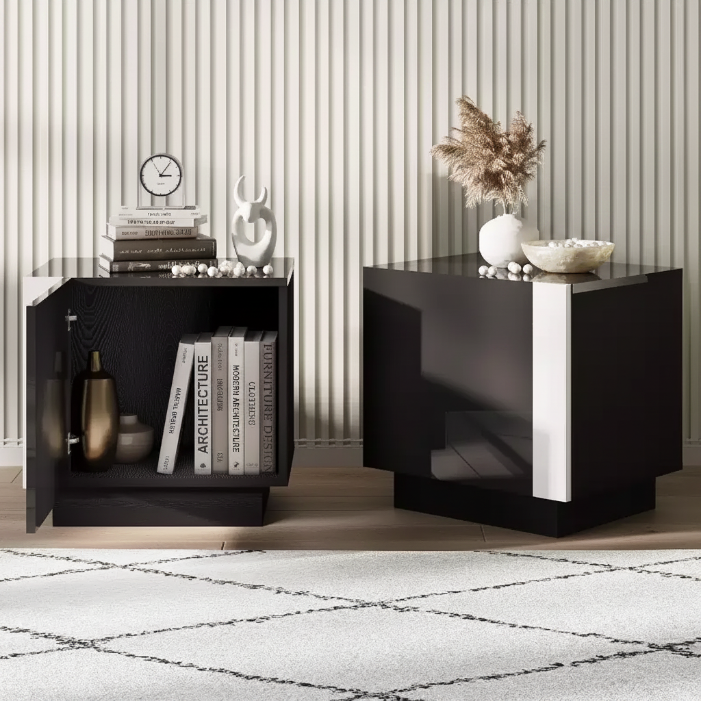 Table d'appoint de style moderne